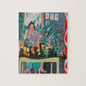 Nancy on Phone Jigzaag Puzzle Legpuzzel (Verticaal)