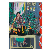 Nancy op de Telefoon van de Cel, voeg of geef teks (Voorkant)