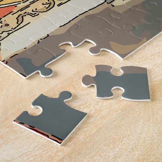 Nancy op Window 2 Legpuzzel (Zijkant)