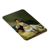 Nancy Parsons in Turkey Dress, c.1771 (oil on cop) Magneet (Rechterzijde)