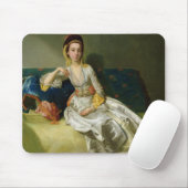 Nancy Parsons in Turkey Dress, c.1771 (oil on cop) Muismat (Met muis)