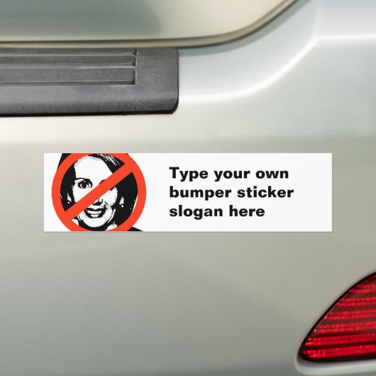 Nancy Pelosi 2 Bumpersticker (Op auto)