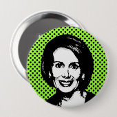 Nancy Pelosi 2 Ronde Button 4,0 Cm (Voorkant /achterkant)