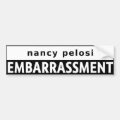 Nancy Pelosi Bumpersticker (Voorkant)