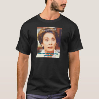 NANCY PELOSI- ÉÉN STUPID-PERSOON T-SHIRT