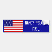 Nancy Pelosi: FAIL Bumpersticker (Voorkant)