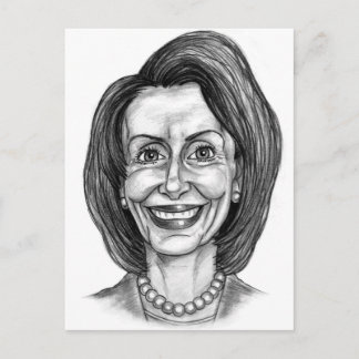 Nancy Pelosi Fan Club Briefkaart
