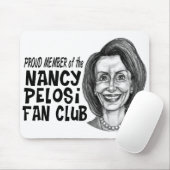 Nancy Pelosi Fan Club Muismat (Met muis)