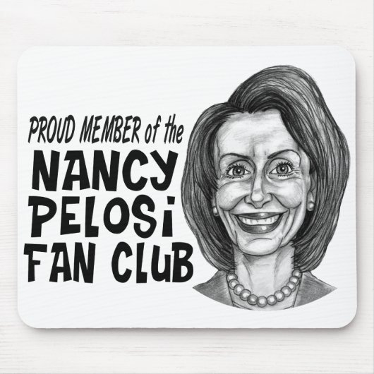 Nancy Pelosi Fan Club Muismat (Voorkant)