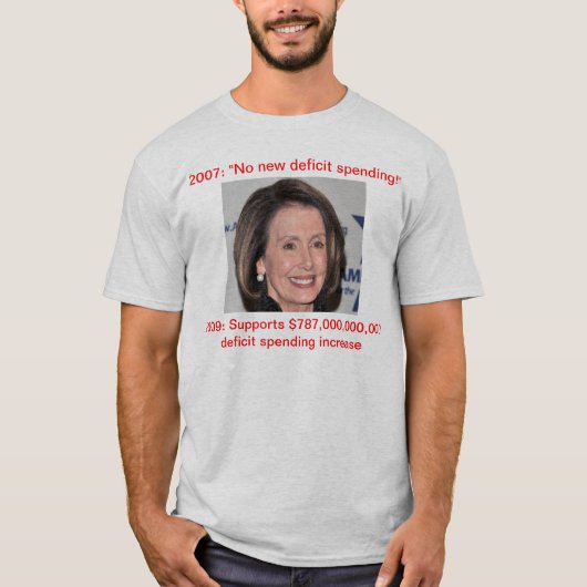 Nancy Pelosi Flip Flop Shirt (Voorkant)