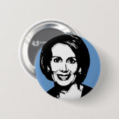 Nancy Pelosi Gear Ronde Button 5,7 Cm (Voorkant /achterkant)