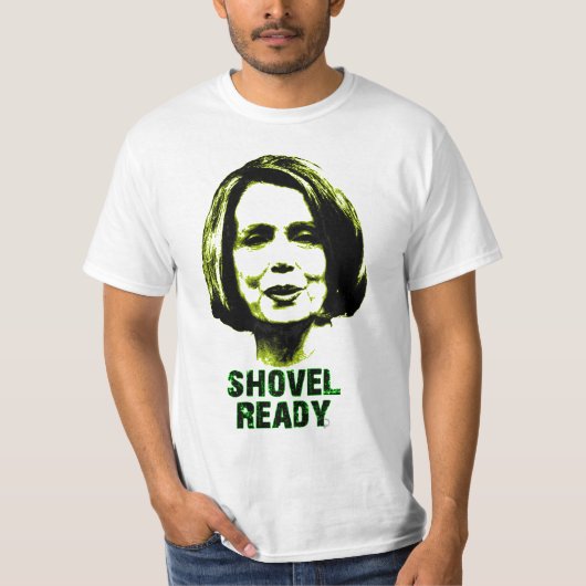 Nancy Pelosi is gereed voor schokdemping T-shirt (Voorkant)