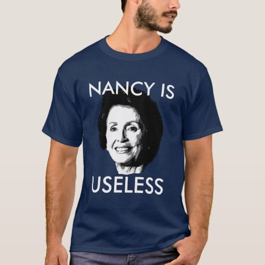 NANCY PELOSI IS NUTTIG T-SHIRT (Voorkant)