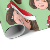 Nancy Pelosi-kerstwrapppapier Cadeaupapier (Rol Hoek)