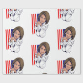 Nancy Pelosi-klapmeme Cadeaupapier (Vlak)
