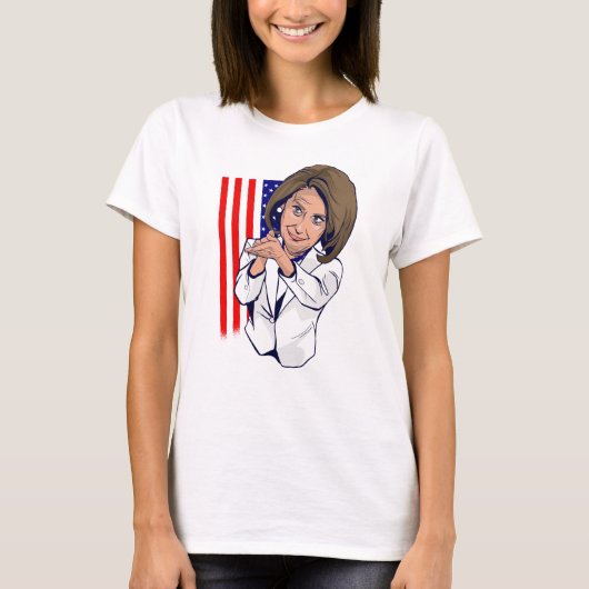 Nancy Pelosi-klapmeme T-shirt (Voorkant)