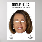 Nancy Pelosi kostuummasker Poster (Voorkant)