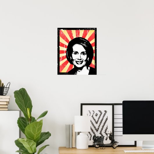 NANCY PELOSI PROPAGANDA POSTER (Thuiskantoor)