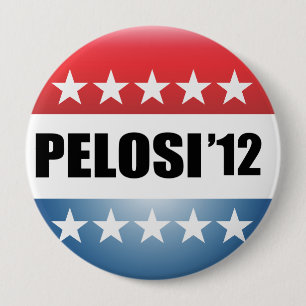 NANCY PELOSI RONDE BUTTON 4,0 CM
