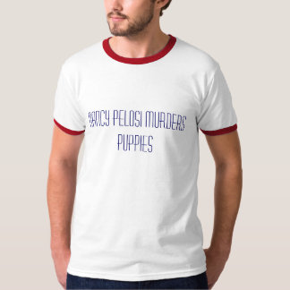 Nancy Pelosi vermoordt puppies T-shirt