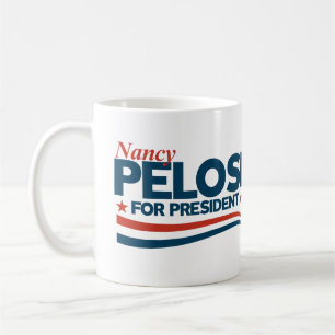 Nancy Pelosi voor President Koffiemok