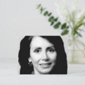 Nancy Pelosi Young Congressional Photo Briefkaart (Staand voorkant)