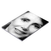 Nancy Pelosi Young Congressional Photo Notitieboek (Linkerzijde)