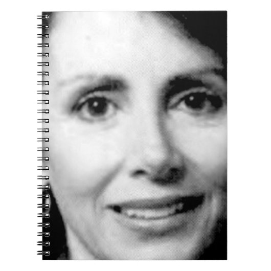Nancy Pelosi Young Congressional Photo Notitieboek (Voorkant)
