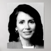 Nancy Pelosi Young Congressional Photo Poster (Voorkant)