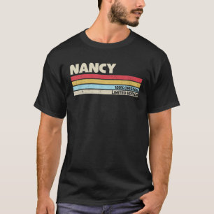Nancy Personalized Name Retro 70S 80S 90S T-shirt