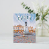 Nancy Photo Vintage Briefkaart (Staand voorkant)
