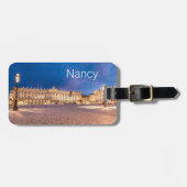 Nancy Place Stanislas Grand Est France Sunset Bagagelabel (Voorkant horizontaal)
