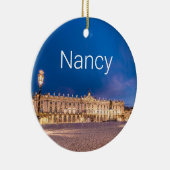 Nancy Place Stanislas Grand Est France Sunset Keramisch Ornament (Rechts)