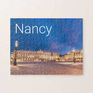 Nancy Place Stanislas Grand Est France Sunset Legpuzzel
