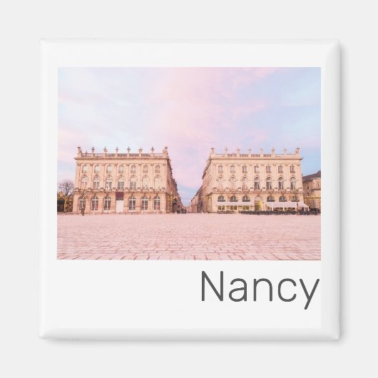 Nancy Place Stanislas Grand Est France Sunset Magneet (Voorkant)
