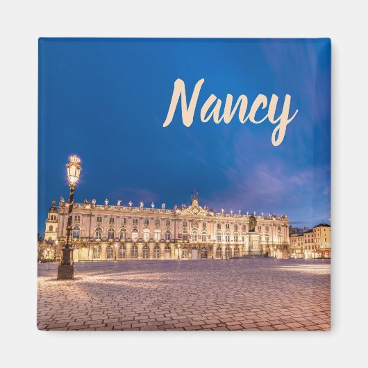 Nancy Place Stanislas Grand Est France Sunset Magneet (Voorkant)
