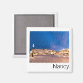 Nancy Place Stanislas Grand Est France Sunset Magneet (Voorkant / Achterkant)