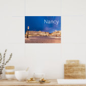 Nancy Place Stanislas Grand Est France Sunset Poster (Keuken)