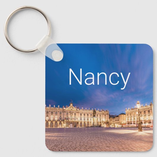 Nancy Place Stanislas Grand Est France Sunset Sleutelhanger (Voorkant)