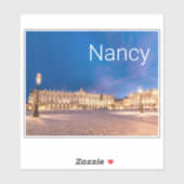 Nancy Place Stanislas Grand Est France Sunset Sticker (Vel)