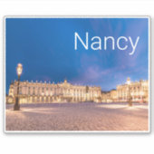 Nancy Place Stanislas Grand Est France Sunset Sticker (Voorkant)