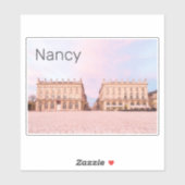 Nancy Place Stanislas Grand Est France Sunset Sticker (Vel)