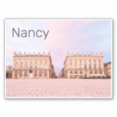 Nancy Place Stanislas Grand Est France Sunset Sticker (Voorkant)