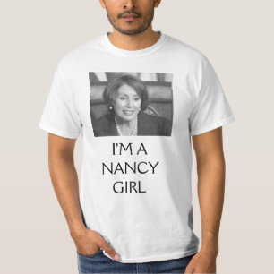 nancy_portrait_crop, ik ben een NANCY GIRL T-shirt