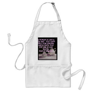 NANCY REAGAN QUOTE - Apron Standaard Schort