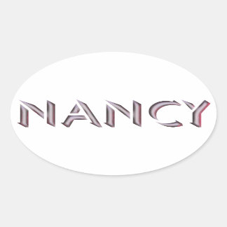 Nancy sticker naam