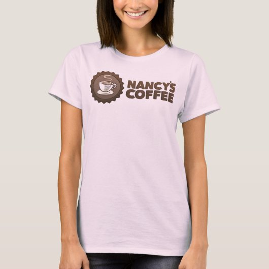 Nancy's Coffee Women's t-shirt (Voorkant)