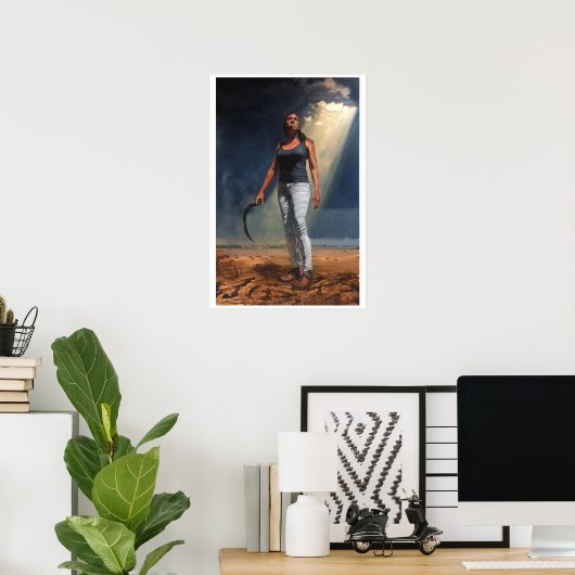 Nanda: Het lot Poster (Thuiskantoor)