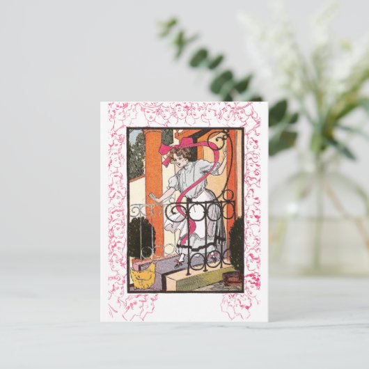 Nanda van het koninklijk paleis Ev Briefkaart (Staand voorkant)