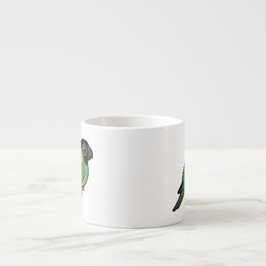 Nanday Conure Espresso Kop (Voorkant)